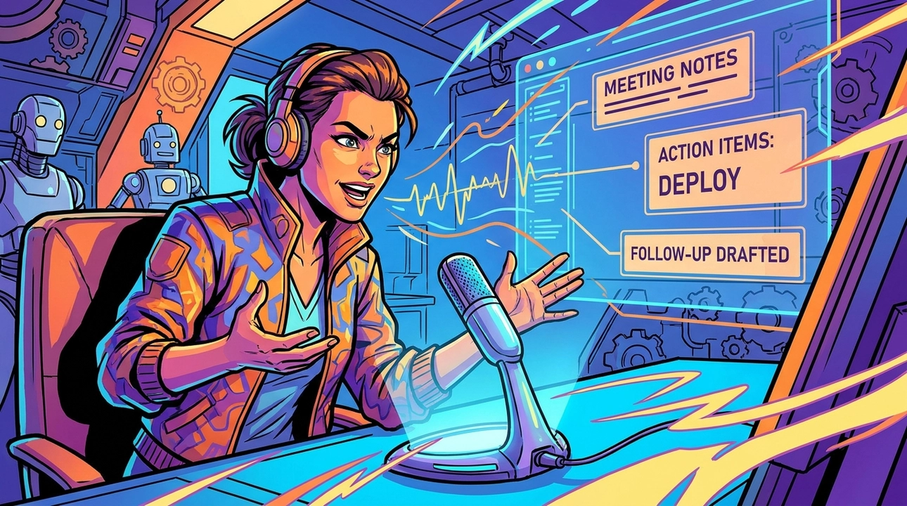 Voice meets AI: Effortless documentation, mindful communication.