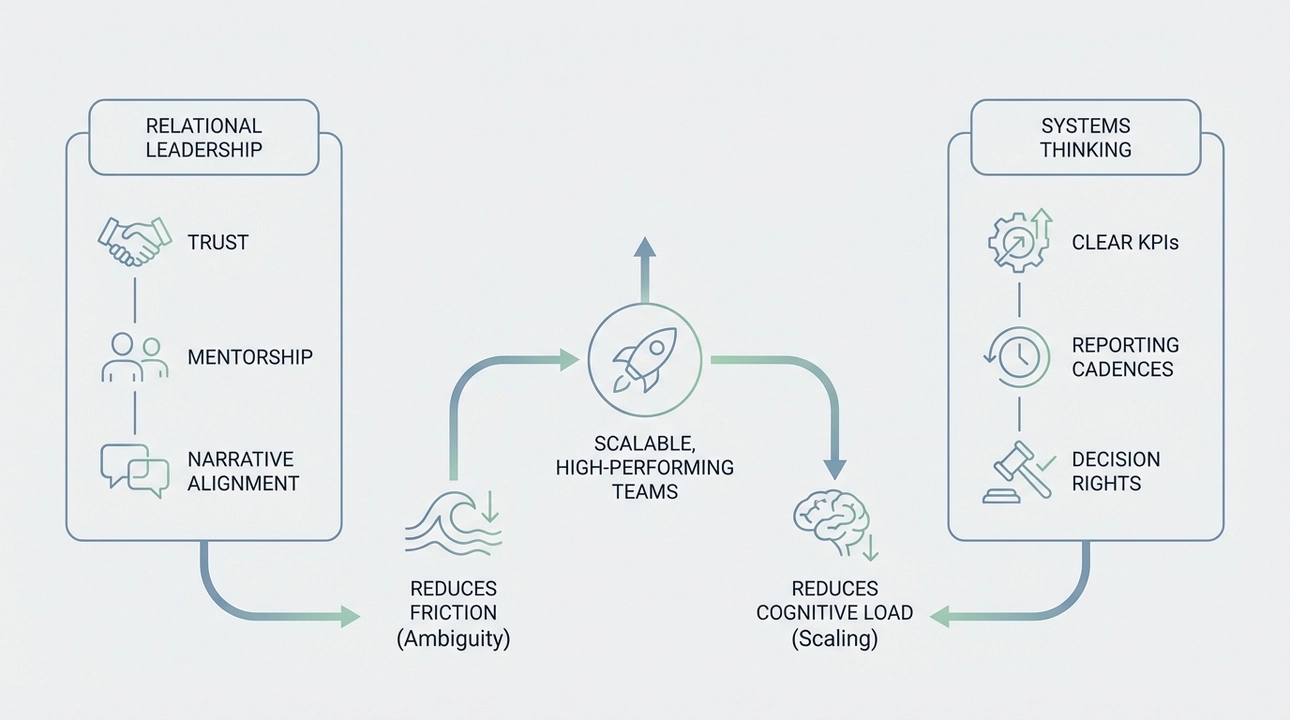 Building trust and systems for effective teamwork.
