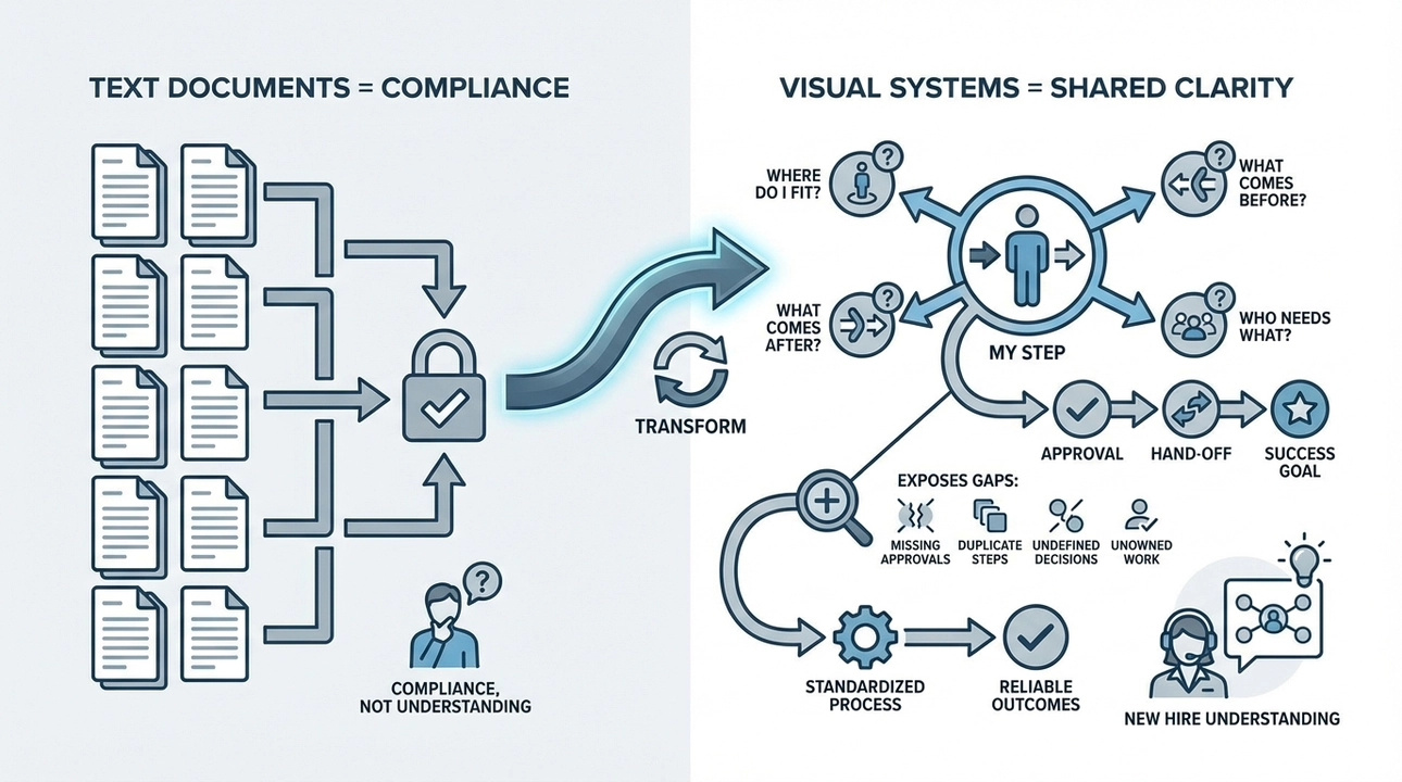 Visual systems: Clarity, understanding, and reliable outcomes.