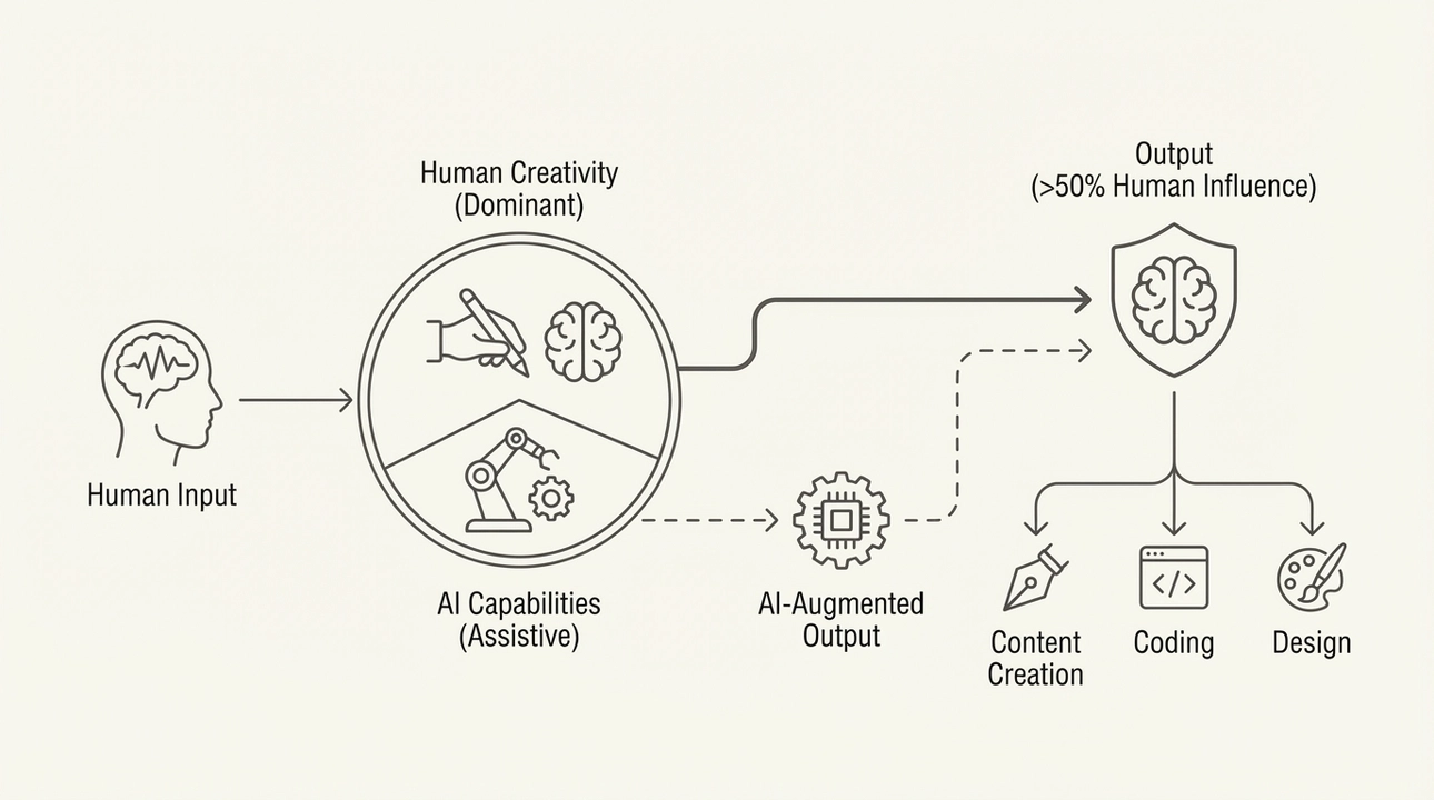 Human-led AI: Creativity and control in technological innovation.